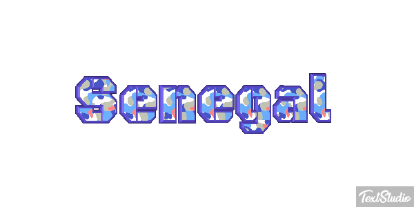 Senegal Effetto testo