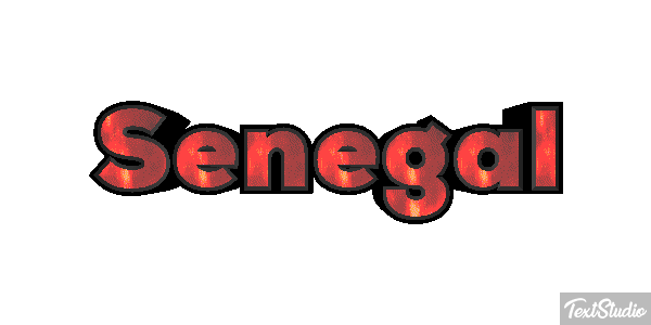Senegal Effetto testo