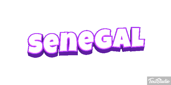 Senegal Effetto testo