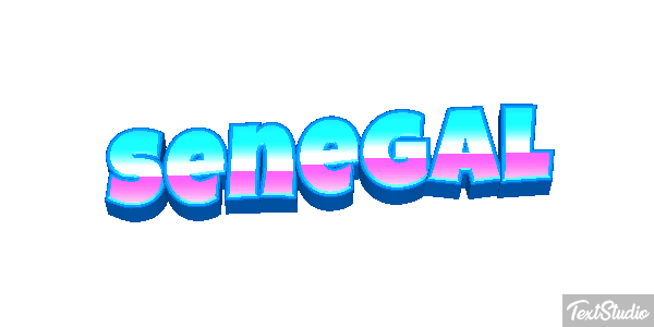Senegal Effetto testo