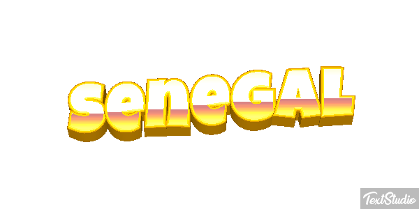 Senegal Effetto testo