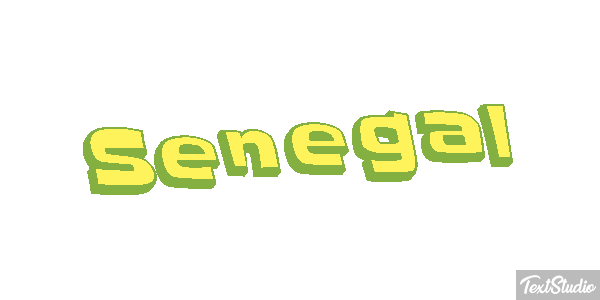 Senegal Effetto testo