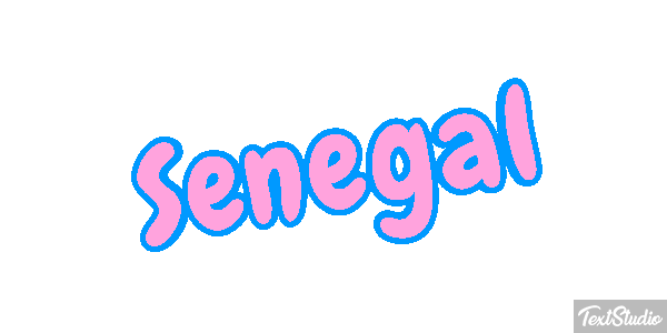 Senegal Effetto testo