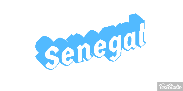 Senegal Effetto testo