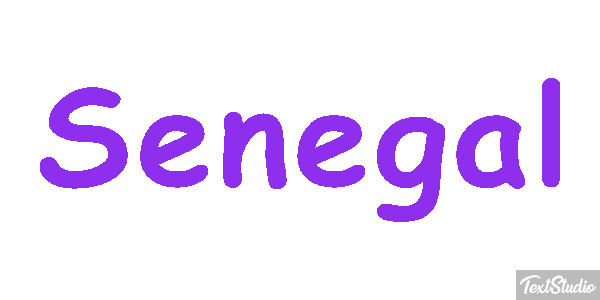 Senegal Effetto testo