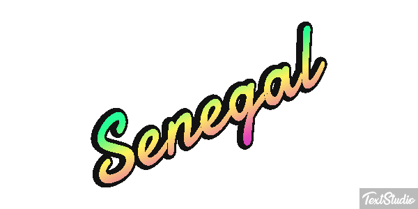 Senegal Effetto testo