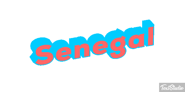 Senegal Effetto testo