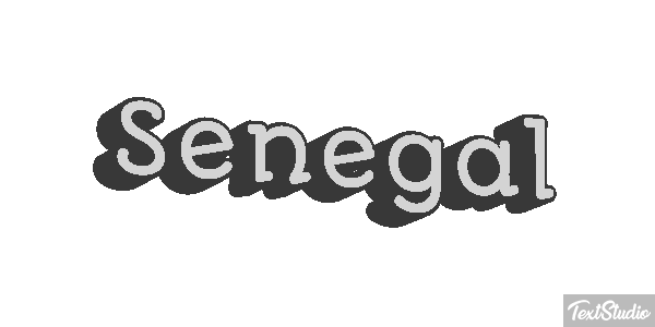 Senegal Effetto testo