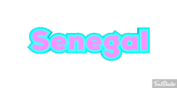 Senegal Effetto testo