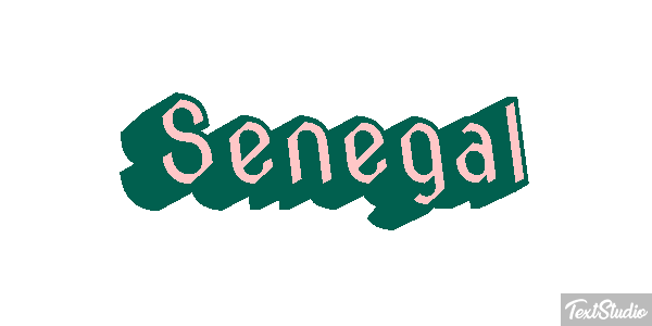 Senegal Effetto testo
