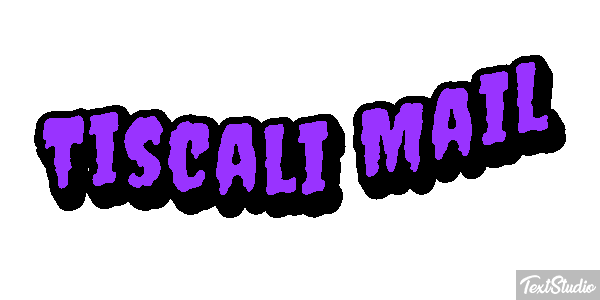 Tiscali Mail Efeito do texto