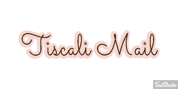 Tiscali Mail Efeito do texto