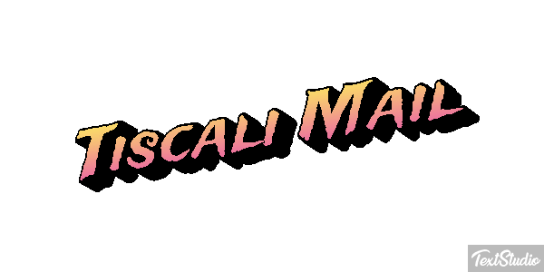 Tiscali Mail Efeito do texto