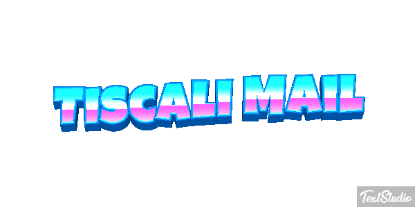 Tiscali Mail Efeito do texto