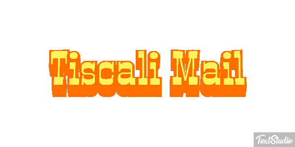 Tiscali Mail Efeito do texto