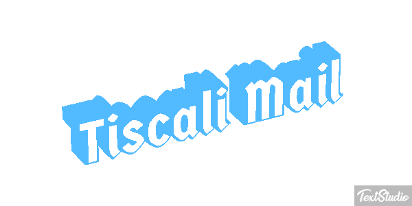 Tiscali Mail Efeito do texto