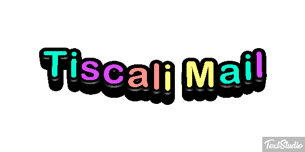 Tiscali Mail Efeito do texto