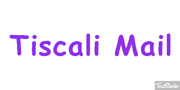 Tiscali Mail Efeito do texto