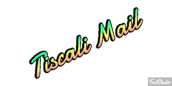 Tiscali Mail Efeito do texto