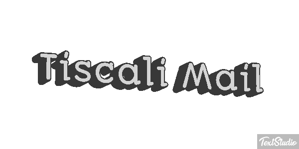 Tiscali Mail Efeito do texto