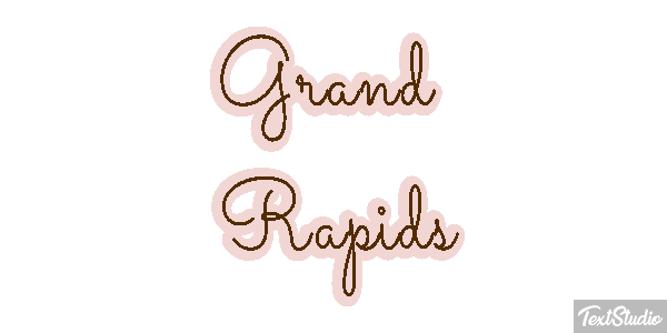 Grand Rapids Efekt tekstowy