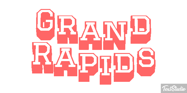 Grand Rapids Efekt tekstowy