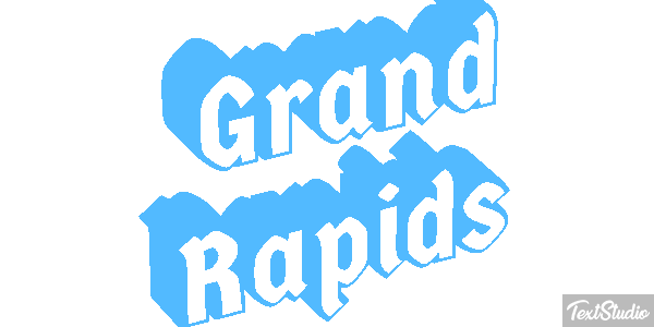 Grand Rapids Efekt tekstowy