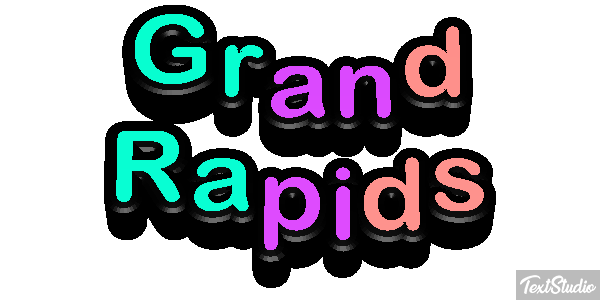 Grand Rapids Efekt tekstowy