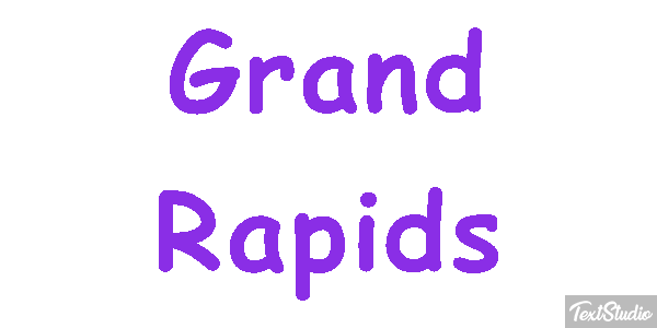 Grand Rapids Efekt tekstowy
