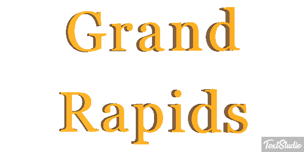 Grand Rapids Efekt tekstowy