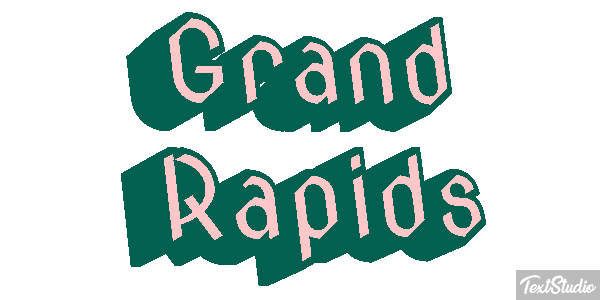 Grand Rapids Efekt tekstowy