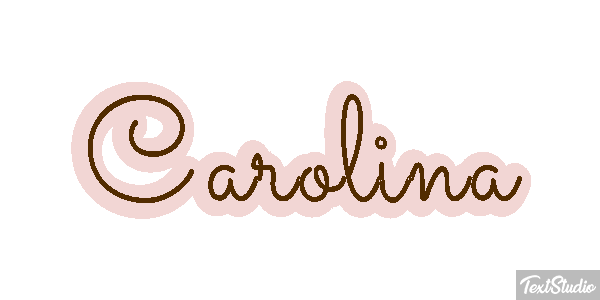 Carolina Text effect