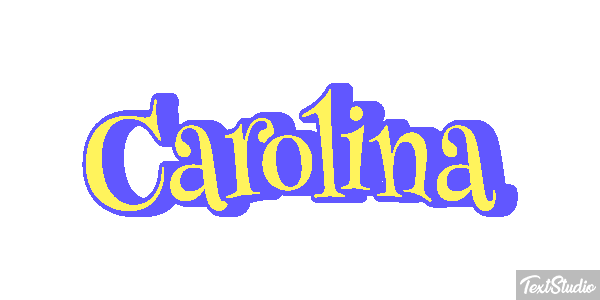 Carolina Text effect