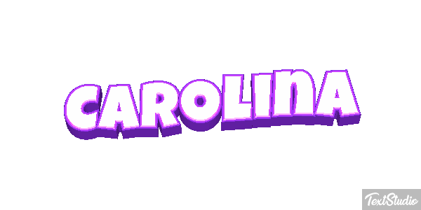 Carolina Text effect