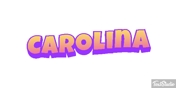 Carolina Text effect