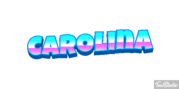 Carolina Text effect