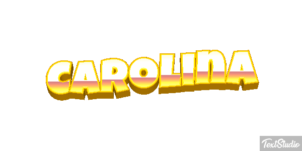 Carolina Text effect