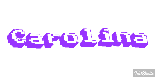Carolina Text effect