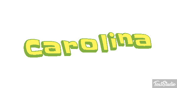 Carolina Text effect