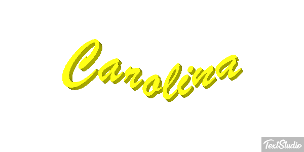 Carolina Text effect