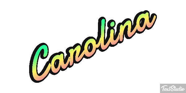 Carolina Text effect