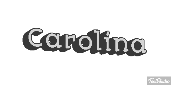 Carolina Text effect