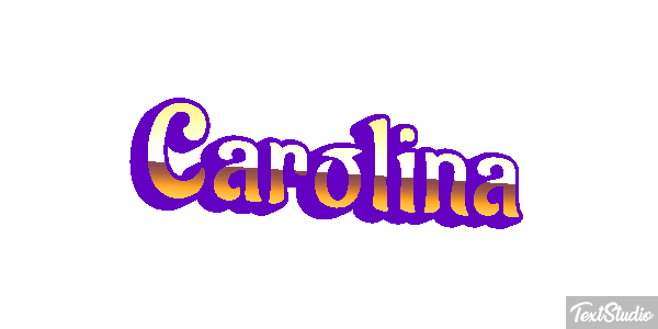 Carolina Text effect