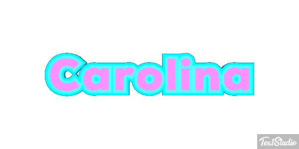 Carolina Text effect