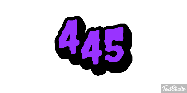445 Effet de texte