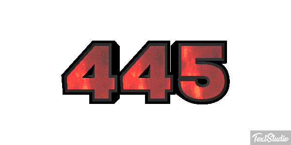 445 Effet de texte