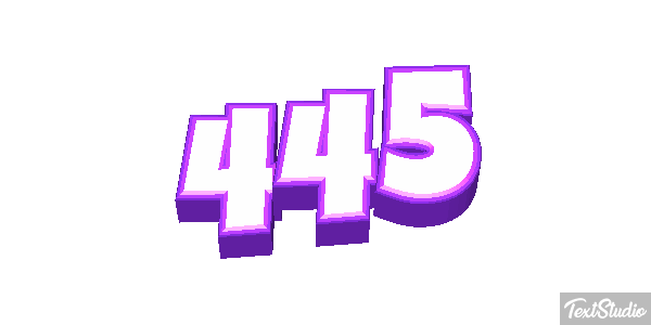 445 Effet de texte