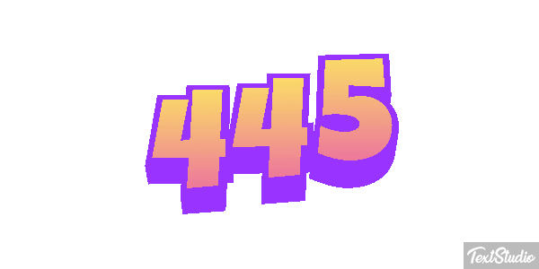 445 Effet de texte