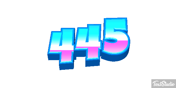 445 Effet de texte