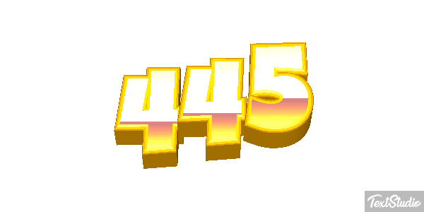 445 Effet de texte